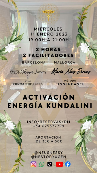 Activación Energía Kundalini