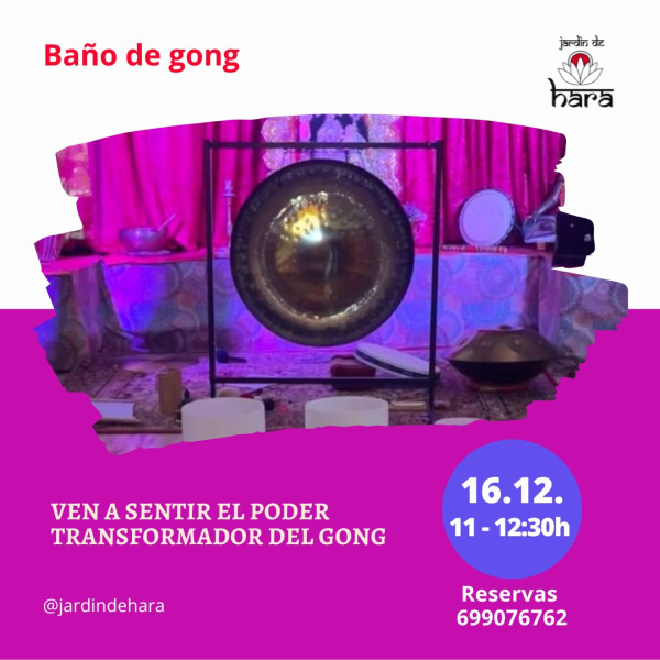 Baño de Gong