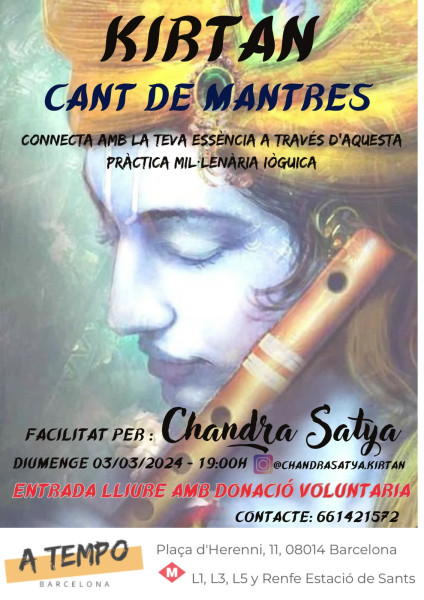 Kirtan Chandra Satya en Barcelona