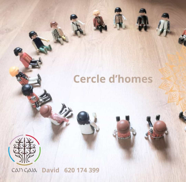 Círculo de hombres en Can Gaia