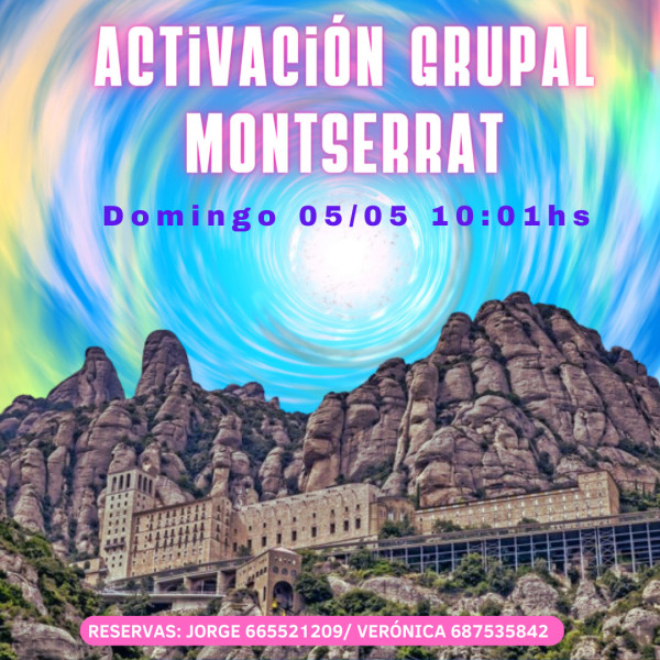Activación grupal en Montserrat
