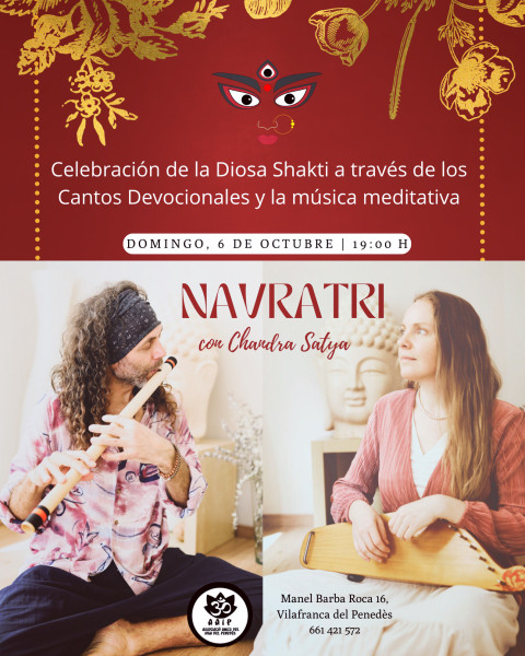 Kirtan Navratri Chandra Satya en Vilafranca