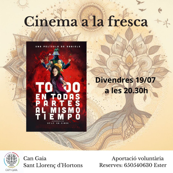 Cinema a Can Gaia : "TODO en todas partes al mismo tiempo"