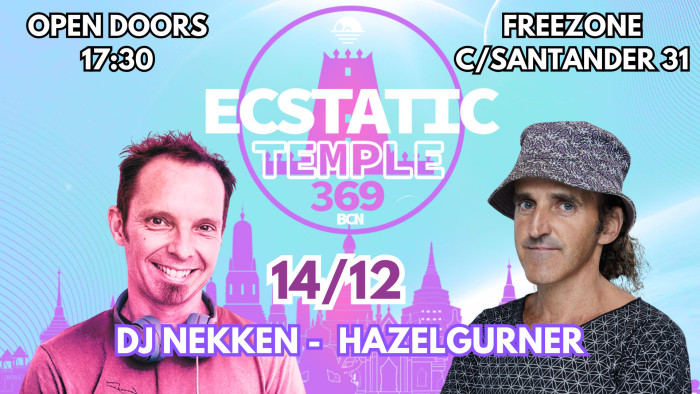 Ecstatic Dance con Djs Nekken y Hazelgurner