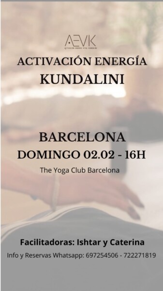 Activación energía vital kundalini