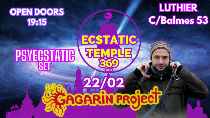 Ecstatic Dance con Gagarin Project