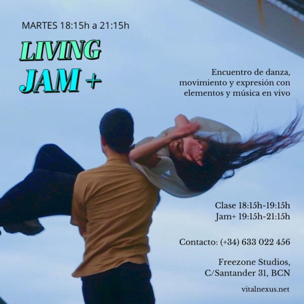 LIVING! Extatic JAM+ Danza, Movimiento y Expresión + Musica en Vivo