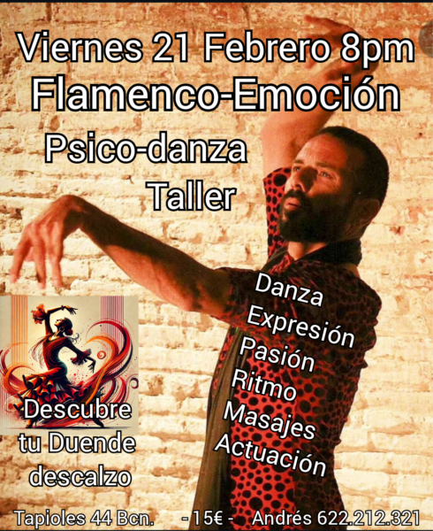 FlamencoEmocion Taller Psico-corporal