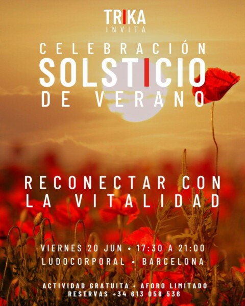 Celebración: Solsticio de verano. Reconectar con la vitalidad