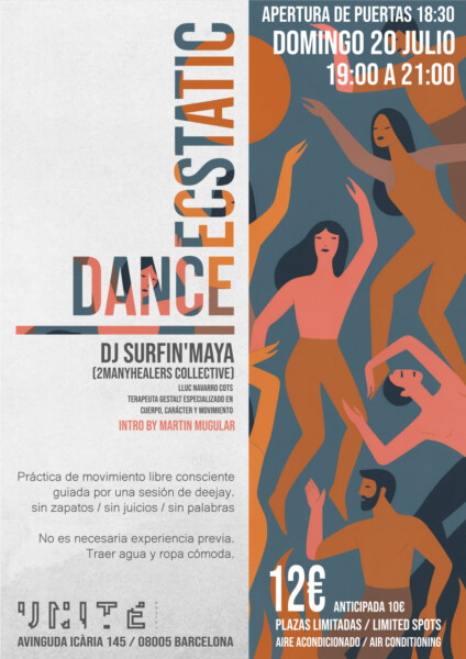 Ecstatic Dance con Surfin'Maya (Lluc Navarro Cots) en Unite Hostel