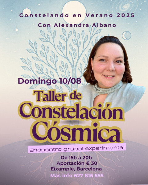 Taller experimental Constelación Cósmica con Alexandra Albano
