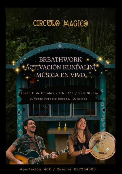 Breathwork, activación kundalini y música en vivo