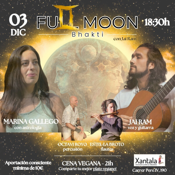 FULL MOON Bhakti🌕🕉️✨❤️ en Geminis♊