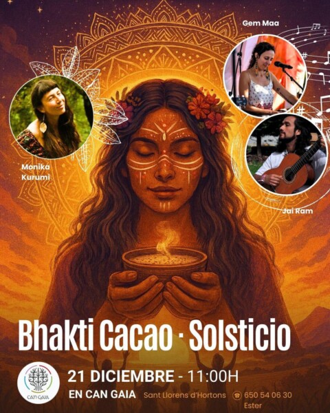 Ceremonia solsticio y Bhakti en Can Gaia💫🔥💖🌀