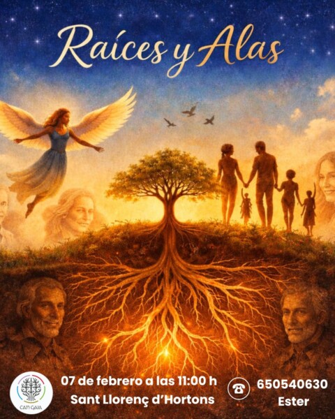 Constelaciones Colectivas Raíces y Alas en Can Gaia 🌀🚪🌿💫💖