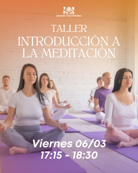 Taller Introducción a la Meditación