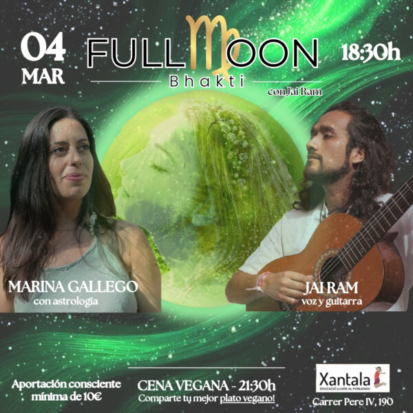 FULL MOON Bhakti🌕🕉️✨ en Virgo♍