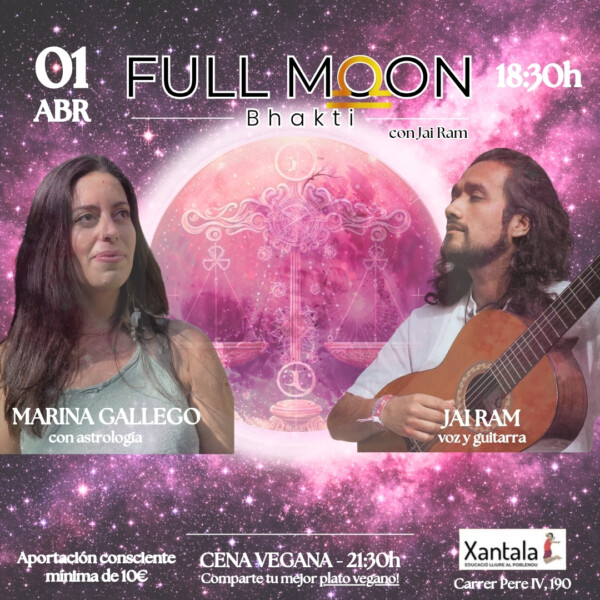 FULL MOON Bhakti🌕🕉️✨❤️ en Libra♎