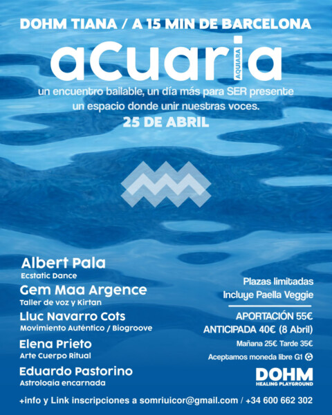 aCuaria 25 Abril - Dohm Tiana