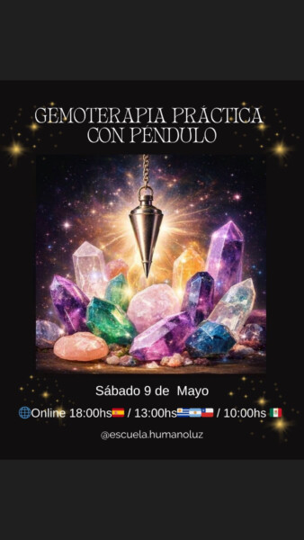 Curso de Gemoterapia práctica con péndulo