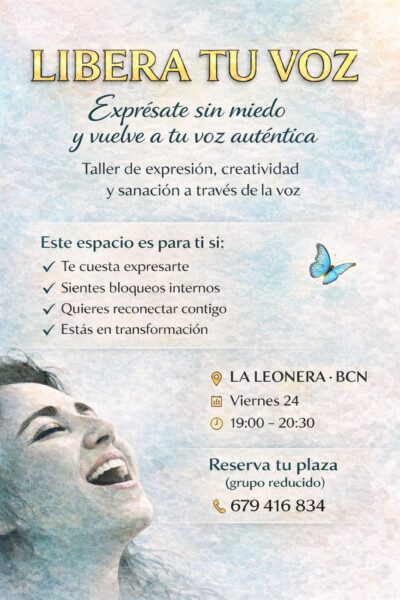 Libera tu voz ✨