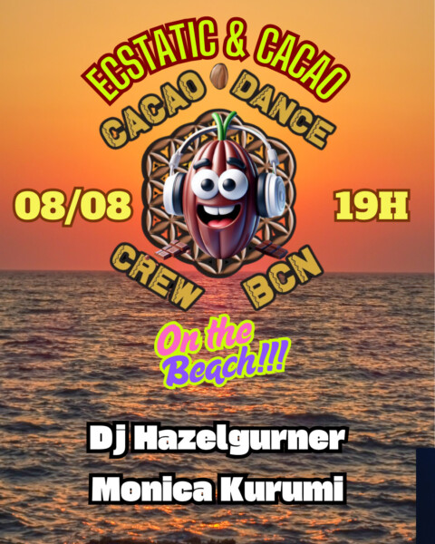 Cacao Ecstatic Beach con Dj Hazelgurner y Monica Kurumi