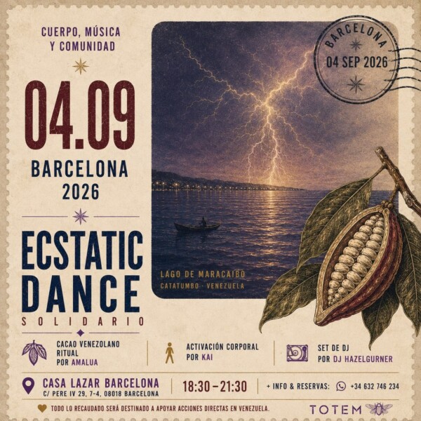 Ecstatic Dance Solidario con Dj Hazelgurner
