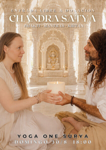 Kirtan Chandra Satya en Yoga One Surya