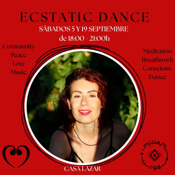 Ecstatic dance con dj miriam rigà