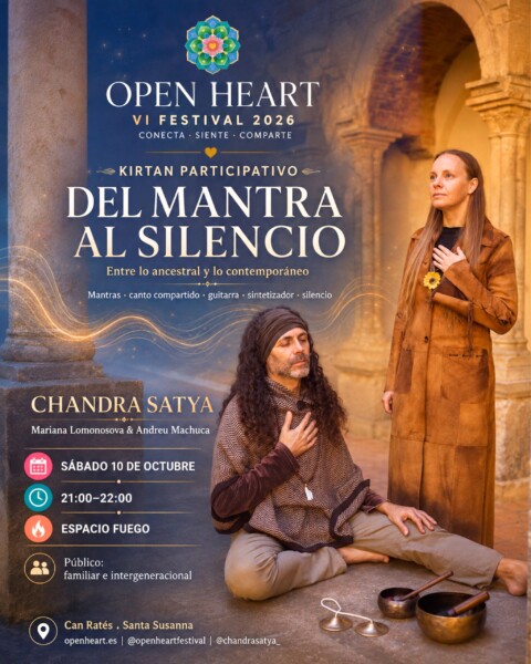 Kirtan Chandra Satya - Open Heart: Del Mantra al Silencio