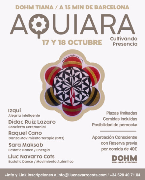AQUIARA Octubre - Cultivando Presencia