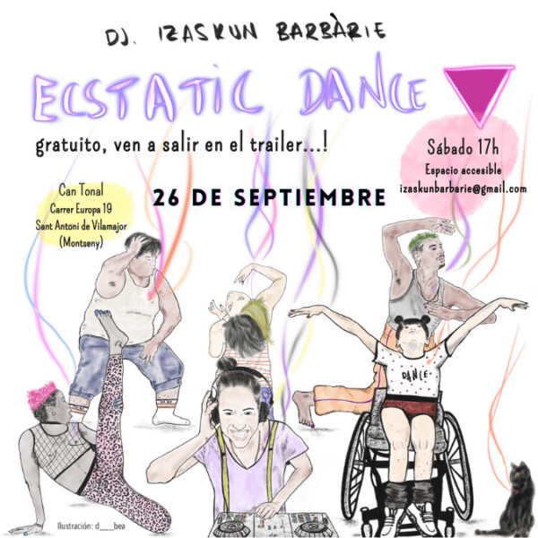 Ecstatic Dance gratuito - DJ Izaskun Barbàrie