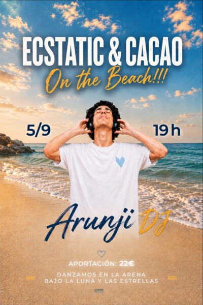 Cacao Ecstatic Beach con Arunji