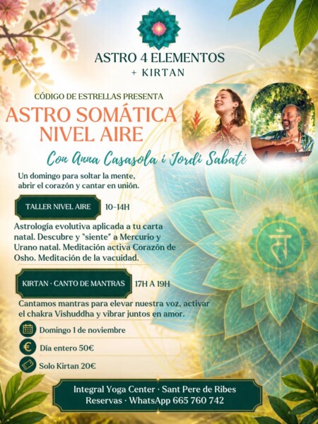 Jornada astro somática+kirtan