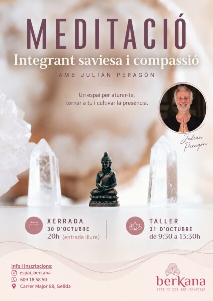 Taller de MEDITACIÓN - Integrando sabiduría y compasión ✨